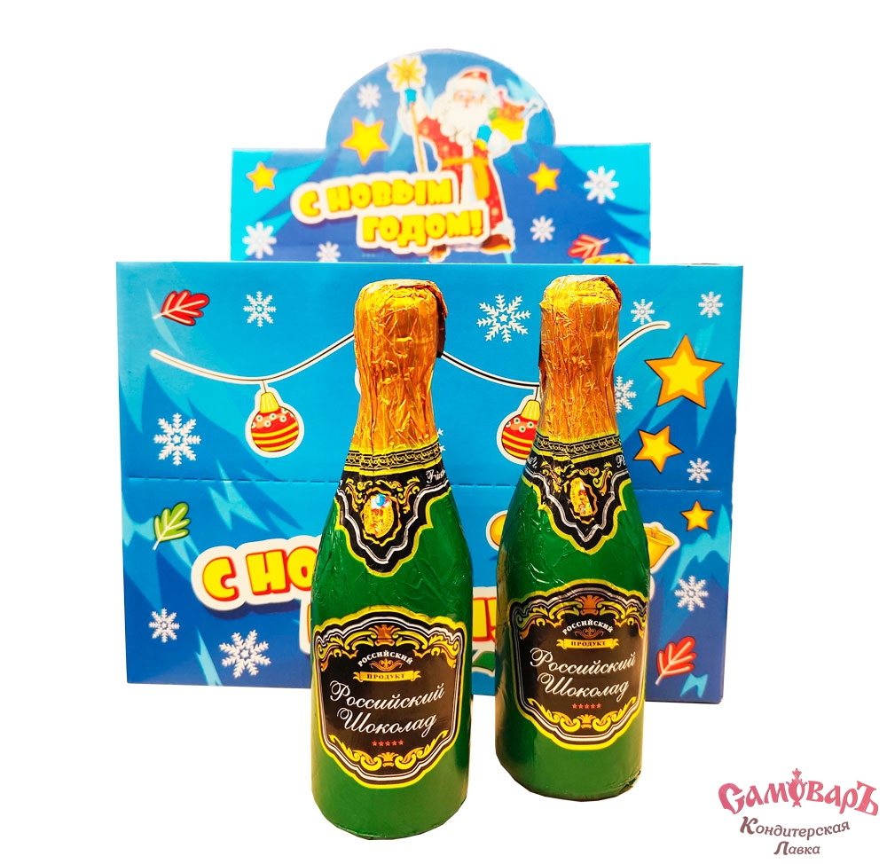 Бутылочка 120гр.(1*4*12) шок.фигурка