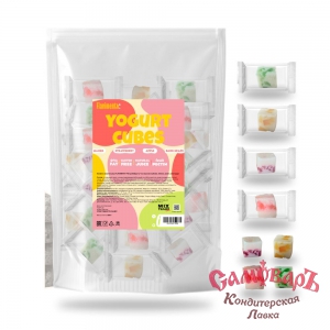 Конф.Жевательные Мармеладные Flavimento ЙОГУРТ и ФРУКТЫ (Флавименто) 500гр*8упак купить в интернет-магазине кондитерская лавка Самоваръ