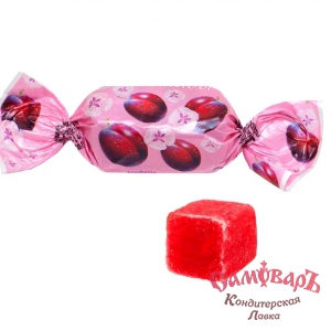 Мармелад со вкусом СЛИВЫ 1кг*5бл Конф.желейные (ТД Нальчик-сладость)