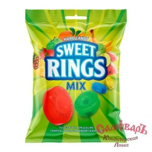 КОЛЕЧКИ без сахара (Sweet rings cool) карамель леденцовая 0,5кг*20уп МалвикЪ