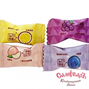 №2697 Конфеты Flavimento COOL BALLS (Крутые шары) освежающие без сахара асс. 500гр*14упак