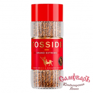 Кофе сублимированный с молотым ТОССИД ГРАНО (Tosside Grano Extremo) СтБ 100г (1*12)