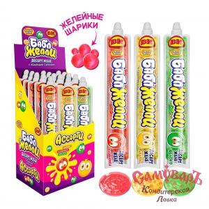 Десерт Желейный БАБЛ ЖЕЛЛИ Джелли Велли 70гр (1*6*30)