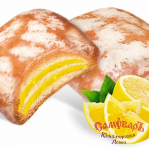 ЧУДО ЗЕБРА с начинкой ЛИМОНА пряник 3,5кг. (Абакан) Б38Е