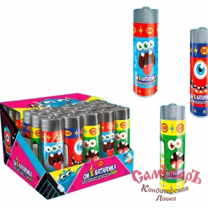 Ой Е БАТАРЕЙКА жев. резинка 4гр.1*12*30 купить в интернет-магазине кондитерская лавка Самоваръ