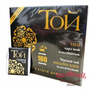 Чай ТОЙ 2гр (100 пакет тв.пачка) (*24шт) купить в интернет-магазине кондитерская лавка Самоваръ