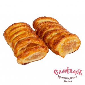 Штрудель с ЯБЛОКОМ 20% печ. сдобное 2,5кг, г.Армавир,Петросян