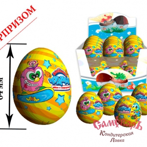 Шок.яйцо ХВ 20гр (1*6*24шт) купить в интернет-магазине кондитерская лавка Самоваръ