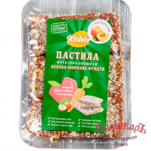 ФУНДУК С АБРИКОСОМ и Кокосом 100гр Пастила фруктово-овощная Яблоко-Морковь купить в интернет-магазине кондитерская лавка Самоваръ
