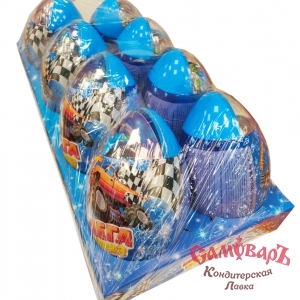 Яйцо Мегаприз Мальчики СУПЕРгигант (6*8шт) купить в интернет-магазине кондитерская лавка Самоваръ