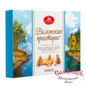 Набор конф Волжские просторы в ваф.крошке 220гр *6шт  (Славянка) купить в интернет-магазине кондитерская лавка Самоваръ