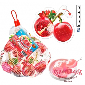 Желе ПЕРСИДСКИЙ ГРАНАТ десерт 65гр (1*8*20)