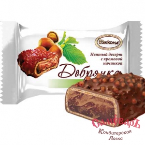 ДОБРЯНКА Фундук Десерт 2кг конфеты (Акконд) купить в интернет-магазине кондитерская лавка Самоваръ