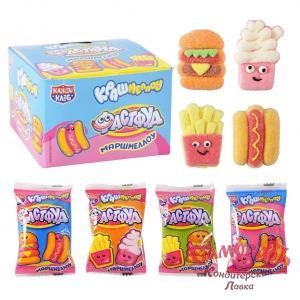Маршмеллоу с жид. карамелью ФАСТФУД 20гр. (1*12*20)