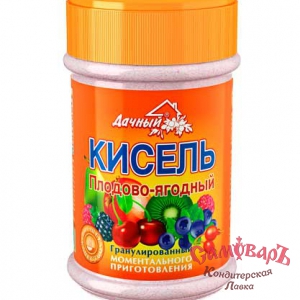 Кисель Дачный (плодово-ягодный)  375г*12шт купить в интернет-магазине кондитерская лавка Самоваръ