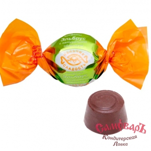 ЭЛЬБРУС с нат.ОБЛЕПИХОЙ 0,8кг конфеты (ТД Нальчик-сладость)