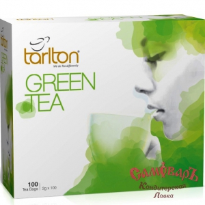 Чай Зеленый Тарлтон 2гр*100пак  купить в интернет-магазине кондитерская лавка Самоваръ