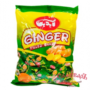 №2778 Карамель леденцовая со СЛИВОЧНО-ИМБИРНОЙ нач.(GINGER Candy) (1кг*6шт) TM AIDIN