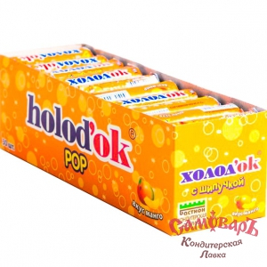 Холодок 15гр. (1*24бл.*30шт.) МАНГО (с шипучкой)