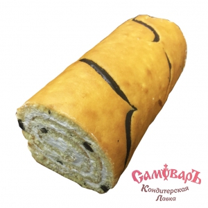 ЛАКОМКА (Сливки) - рулет бисквитный 2,5 кг (ИП Шнайдер, г. Армавир) купить в интернет-магазине кондитерская лавка Самоваръ