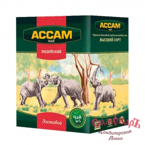 Чай АССАМ Листовой 250гр. индийский (*48шт) Премиум