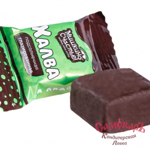 071 Конфеты Халва подсолн.в глаз. Мишкино счастье 3кг (1*3бл)