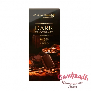 Шок-д. горький 72%  (90% какао) 80гр. (1*12шт) Марми DARK-80 