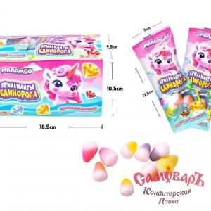 Бриллианты ЕДИНОРОГА Маламбо жев. мармелад 13гр. (1*20*30)