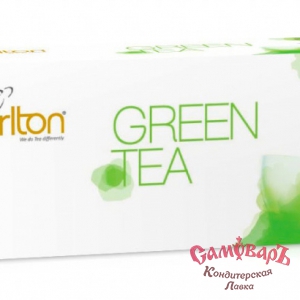 Чай Зеленый Тарлтон 2гр*25пак (Бело-зеленая пачка) купить в интернет-магазине кондитерская лавка Самоваръ