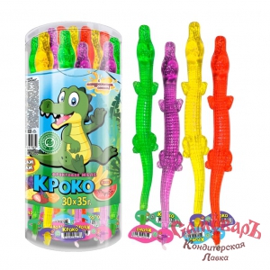 Джелли Велли фрук.желе КРОКО 35гр. (1*8*30)