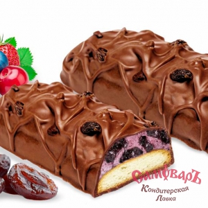 печ. сдобное Линатти (LINATTI) с ИЗЮМОМ и Лесными Ягодами в глаз. 1,5кг (г.Абакан) №Д66Ш