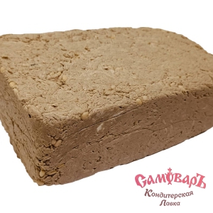 Халва подсолнечная ЛЮКС с Кедровым орехом 5кг купить в интернет-магазине кондитерская лавка Самоваръ