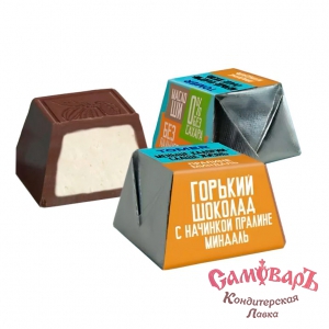 Конфеты горь.шок. МИНДАЛЬ БЕЗ/САХ ТОМЕR 1кг (1*4шт) (Томер г.Москва)