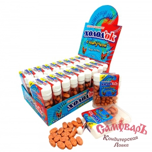 Холодок 14гр. драже (1*24*18) КОЛА (с шипучкой)