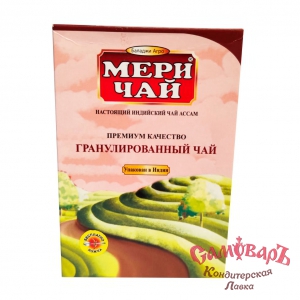 МЕРИ Чай 100гр. Черный ГРАНУЛИРОВАННЫЙ с ложкой (1*60шт) ИНДИЯ