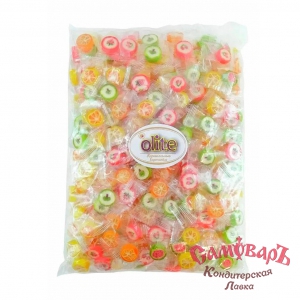 Карамель леденцовая Olite КАРАМЕЛЬНЫЕ КАРТИНКИ с фруктовым вкусом 500гр*12упак