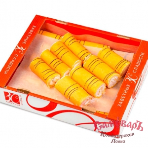 Рулет МИНИ СЛИВКИ 3,0кг рулет бисквитный (Заветные сладости, Армавир) купить в интернет-магазине кондитерская лавка Самоваръ