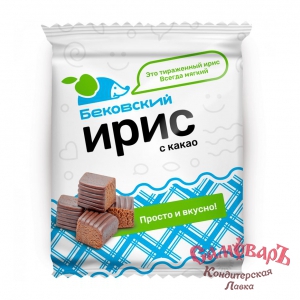 Ирис- с КАКАО 150гр *24шт Бековский купить в интернет-магазине кондитерская лавка Самоваръ