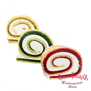 Рулет резанный Лакомка с мармеладом 3,0кг пирожное (ИП Шнайдер, г. Армавир)