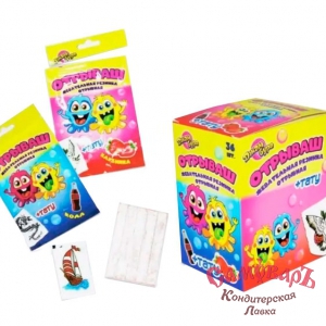 ДЖАМБУРА жев.рез.ОТРЫВАШ с ТАТУ 10гр.(1*12*36) купить в интернет-магазине кондитерская лавка Самоваръ