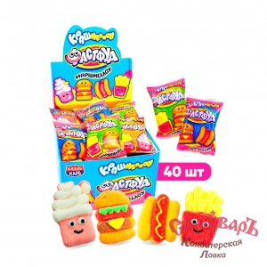 МАРШМЕЛЛОУ КРАШМЕЛЛОУ ФАСТФУД 9гр (1*12*40)