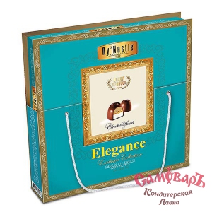 Набор Конф 205гр Сумка МИНДАЛЬ КОКОС Элеганс (Elegance) (1*5шт) Dy'Nastie ФКФ г.Фрязино
