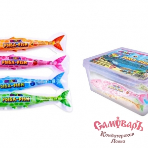 Желеха РЫБА ФИШ (Fish) десерт желеобразный 45гр.(1*12*30)