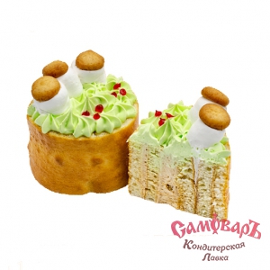 Лесное пирожное 1,8кг  (Буткинские сладости) 35 купить в интернет-магазине кондитерская лавка Самоваръ