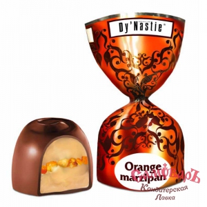 вес.Конфеты 2кг Апельсиновый Марципан (ORANGE MARZIPAN) Dy'Nastie ФКФ г.Фрязино