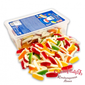 №2747 жев.Мармелад ЗУБКИ Дамла (DAMLA) (1кг*12бл) Tayash бокс купить в интернет-магазине кондитерская лавка Самоваръ