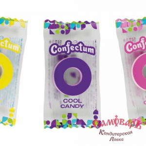 Карамель леденцовая таблетированная Cool Candy 500 гр (Кул Канди) 3упак (1,5кг) (Конфектум)