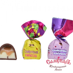Сливочная КАРУСЕЛЬ конфеты глаз. 3,0кг (АТАГ)
